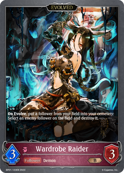Wardrobe Raider (Evolved) - BP01-123EN