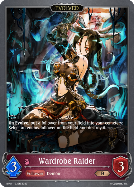 Wardrobe Raider (Evolved) - BP01-123EN
