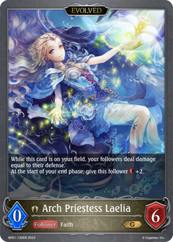 Arch Priestess Laelia (Evolved) - BP01-130EN