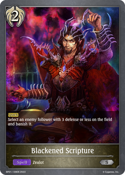 Blackened Scripture - BP01-139EN