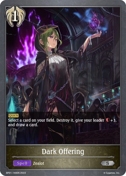 Dark Offering - BP01-140EN
