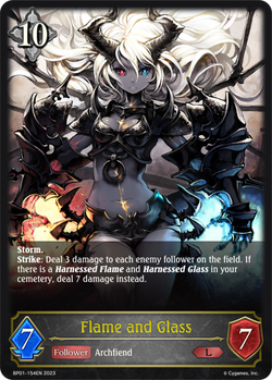 Flame and Glass - BP01-154EN