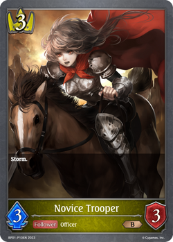 Novice Trooper (P) - BP01-P10EN
