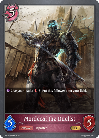 Mordecai the Duelist (P) - BP01-P21EN
