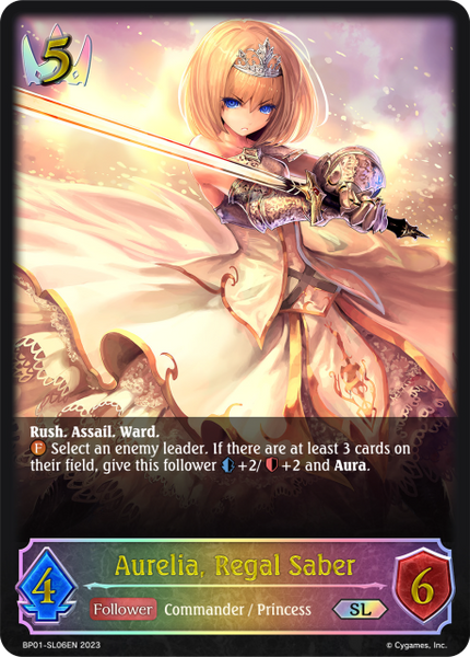 Aurelia, Regal Saber (SL) - BP01-SL06EN