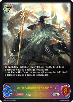 Arch Summoner Erasmus (SL) - BP01-SL07EN