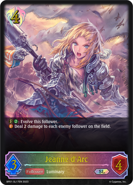 Jeanne d’Arc (SL) - BP01-SL17EN