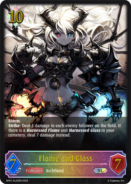 Flame and Glass (SL) - BP01-SL22EN