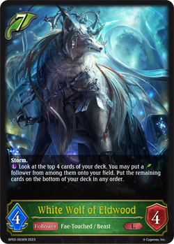 White Wolf of Eldwood - BP02-003EN