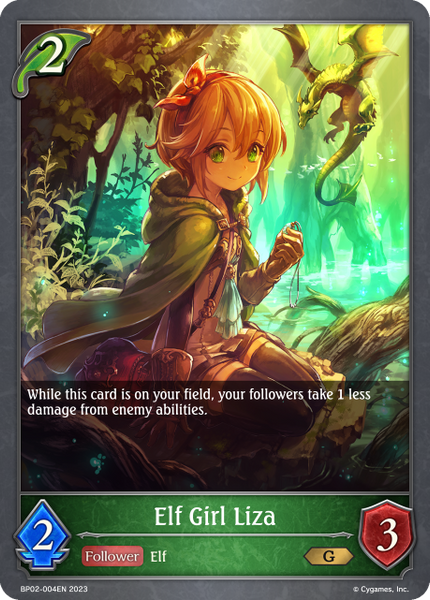 Elf Girl Liza - BP02-004EN