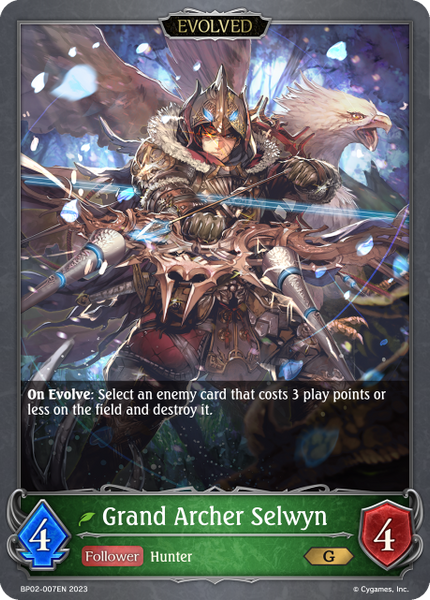 Grand Archer Selwyn (Evolved) - BP02-007EN