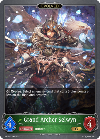 Grand Archer Selwyn (Evolved) - BP02-007EN