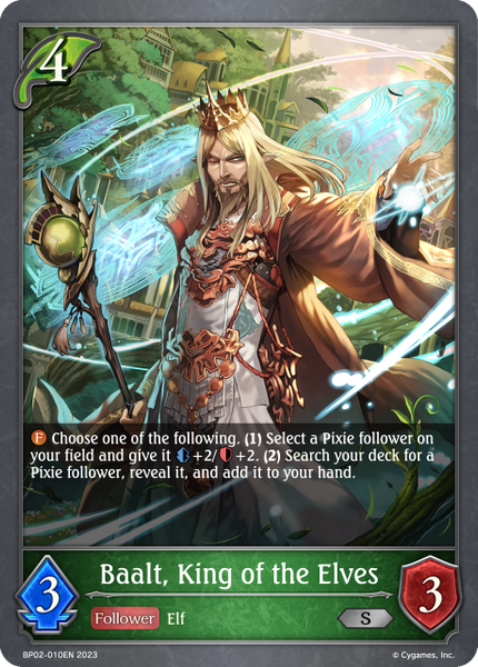 Baalt, King of the Elves - BP02-010EN