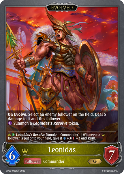 Leonidas (Evolved) - BP02-023EN