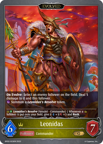 Leonidas (Evolved) - BP02-023EN