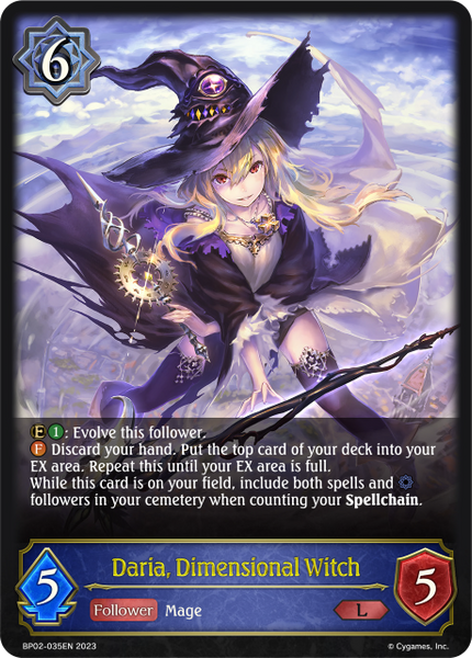 Daria, Dimensional Witch - BP02-035EN