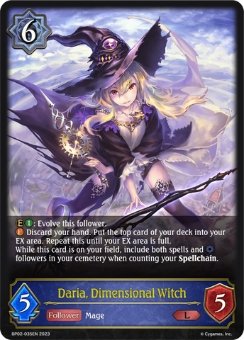 Daria, Dimensional Witch - BP02-035EN