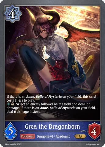 Grea the Dragonborn - BP02-040EN