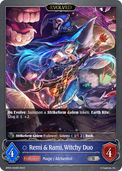 Remi & Rami, Witchy Duo (Evolved) - BP02-043EN