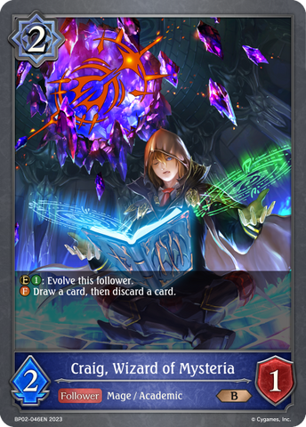 Craig, Wizard of Mysteria - BP02-046EN