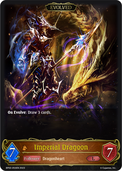 Imperial Dragoon (Evolved) - BP02-053EN