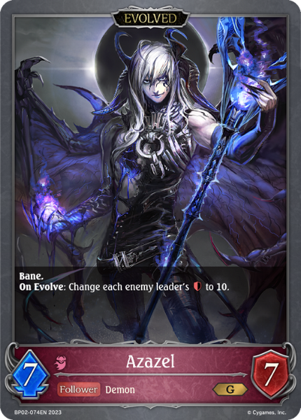 Azazel (Evolved) - BP02-074EN