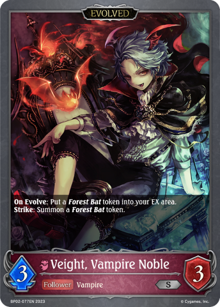 Veight, Vampire Noble (Evolved) - BP02-077EN