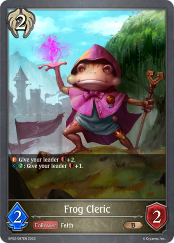 Frog Cleric - BP02-097EN