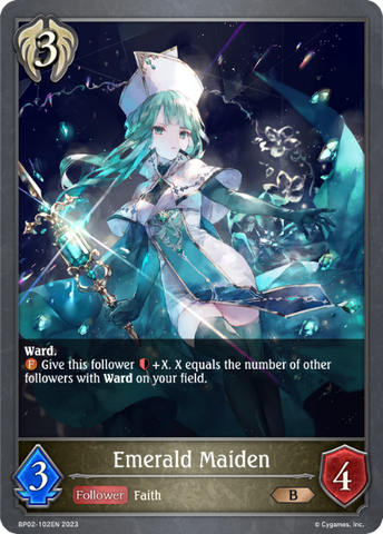 Emerald Maiden - BP02-102EN