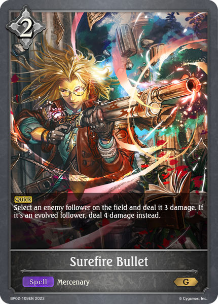 Surefire Bullet - BP02-109EN