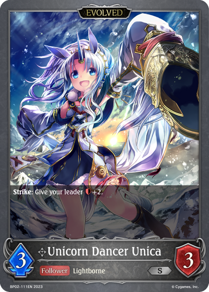 Unicorn Dancer Unica (Evolved) - BP02-111EN