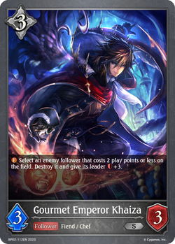 Gourmet Emperor Khaiza - BP02-112EN