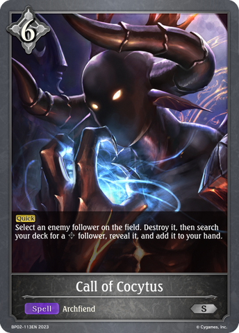 Call of Cocytus - BP02-113EN