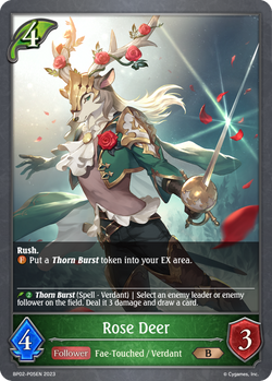 Rose Deer (P) - BP02-P05EN