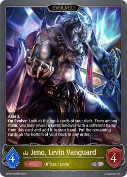 Jeno, Levin Vanguard (Evolved) (P) - BP02-P08EN