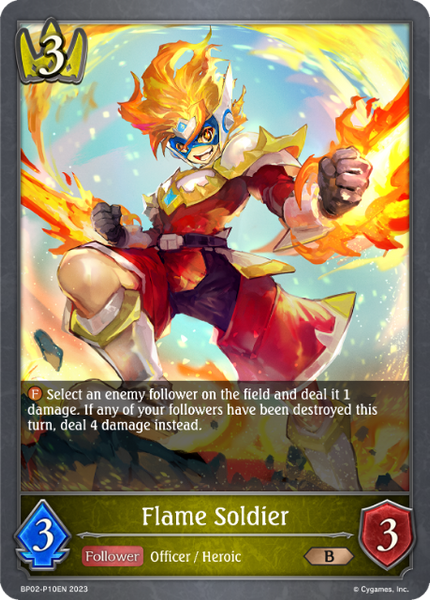 Flame Soldier (P) - BP02-P10EN