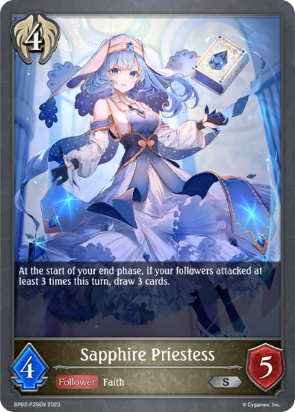 Sapphire Priestess (P) - BP02-P29EN