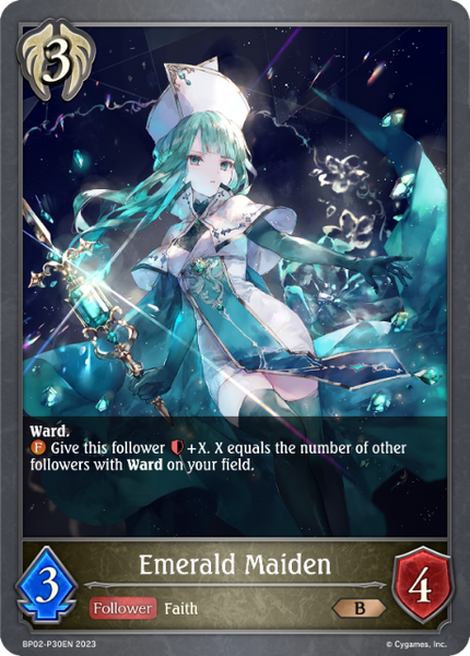 Emerald Maiden (P) - BP02-P30EN
