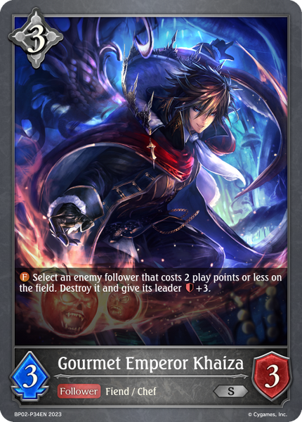 Gourmet Emperor Khaiza (P) - BP02-P34EN