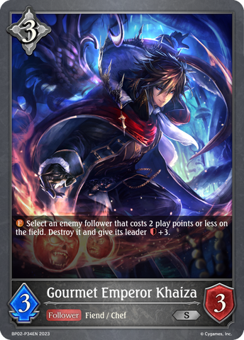 Gourmet Emperor Khaiza (P) - BP02-P34EN