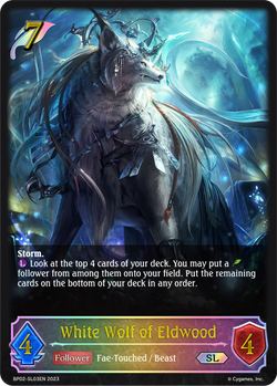 White Wolf of Eldwood (SL) - BP02-SL03EN