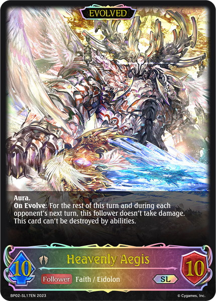 Heavenly Aegis (Evolved) (SL) - BP02-SL17EN
