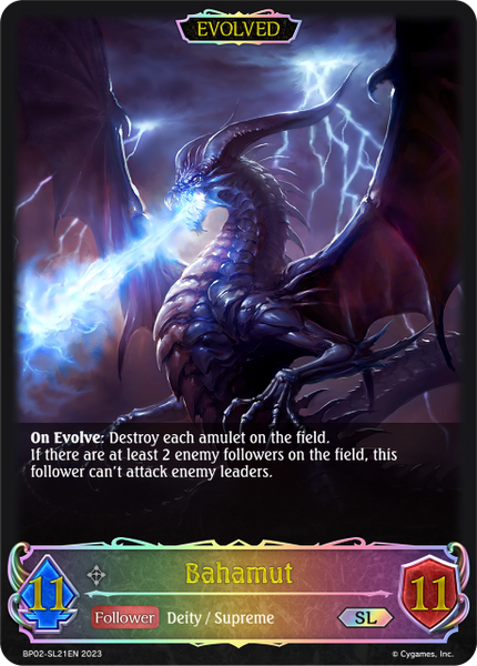 Bahamut (Evolved) (SL) - BP02-SL21EN