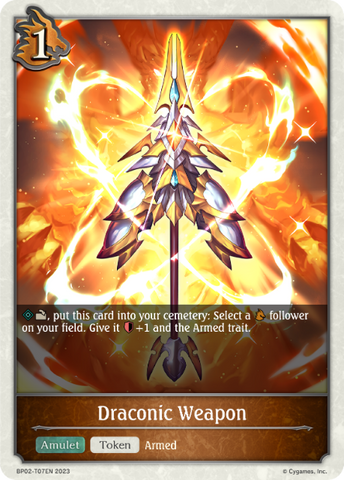 Draconic Weapon - BP02-T07EN