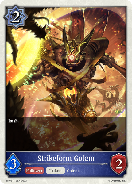 Strikeform Golem - BP02-T13EN