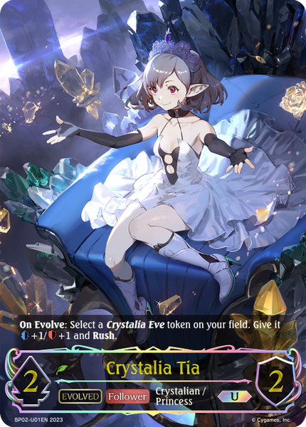 Crystalia Tia (Evolved) - BP02-U01EN