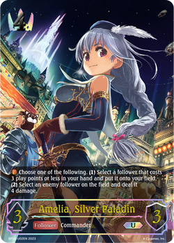 Amelia, Silver Paladin - BP02-U02EN