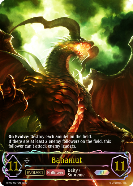 Bahamut (Evolved) - BP02-U07EN