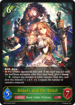 Beauty and the Beast - BP03-001EN