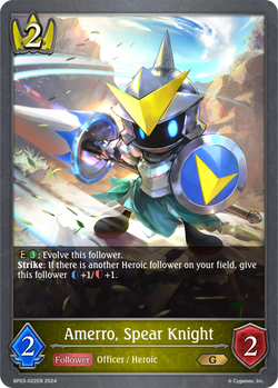 Amerro, Spear Knight - BP03-022EN